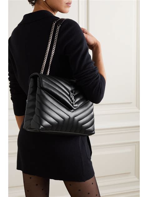 loulou yves saint laurent|loulou quilted leather shoulder bag.